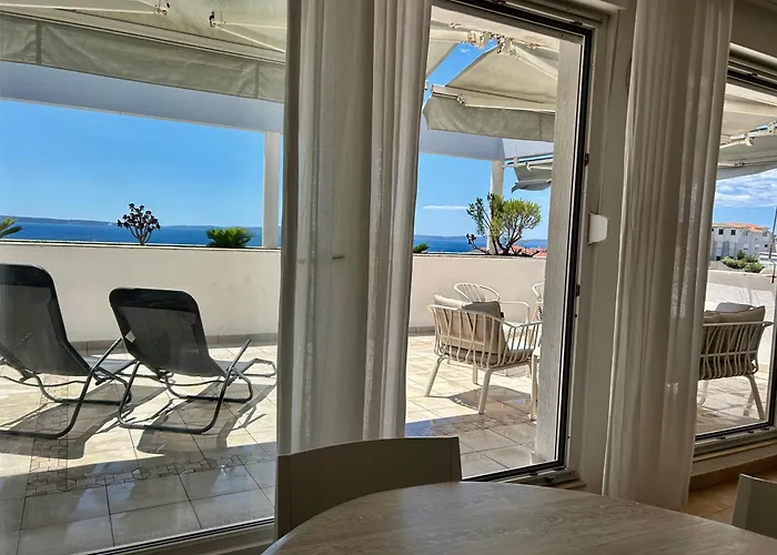 Lux View Beach Apt Lägenhet *